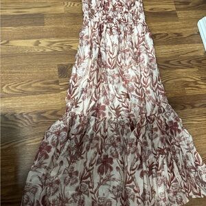 Floral Print Maxi Dress